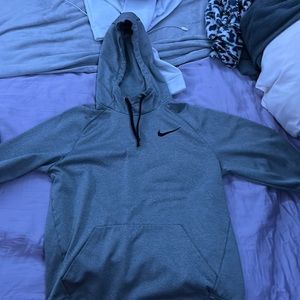 Grey nike hoodie